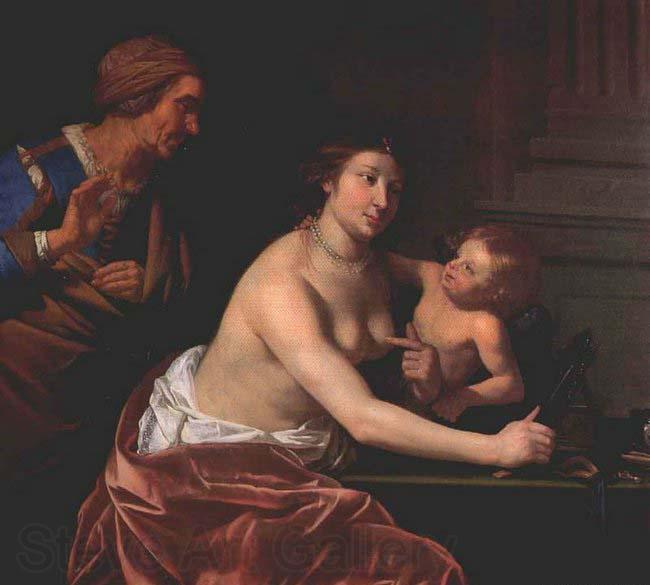 BIJLERT, Jan van Venus and Amor and an old Woman Norge oil painting art